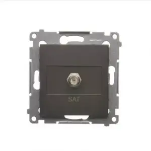 DASF1/46 SAT antenna aljzat barna gyékény kép