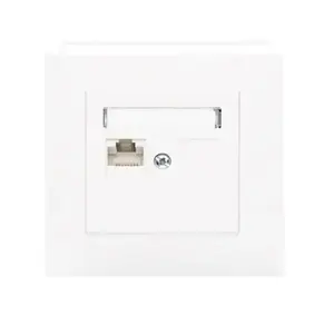 GPK-1L Egyetlen RJ45 számítógép-aljzat fehér kép