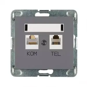 HÁLÓZATI ÉS TELEFONCSATLAKOZÓ GPKT-1D/M.GR SIGMA kép