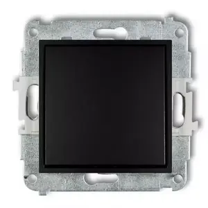 Kapcsoló SINGLE MATT FEKETE 12MWP-1 mini kép