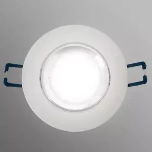 Mennyezeti beépíthető lámpa LED fehér matt kerek kép