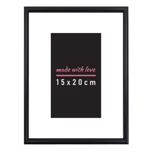 Fényképkeret 15x20 fekete kép