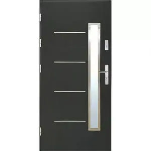 Bejárati ajtó WZ 68 90B antracit kép