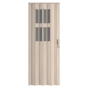 Harmonika ajtó PVC Modena Roble Glacial kép