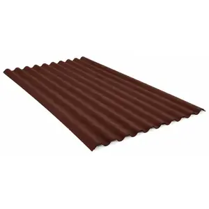 Bitumenes lap, vörös hullámos, 0, 86 x 2, 00 (1, 72 m2) kép