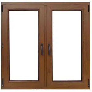 Ablak kétszárnyú szimmetrikus 116, 5x113, 5cm arany tölgy kép