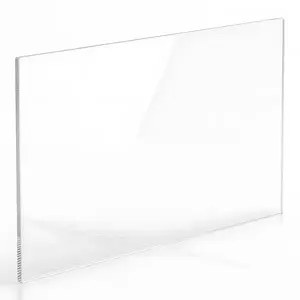 Polisztirol szintetikus üvegtábla Átlátszó sima átlátszó 50x25/4 mm 1 db. kép