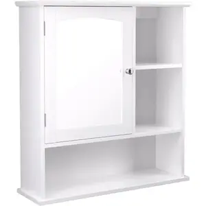 Tükörszekrény Martina fehér 60X18X64 kép