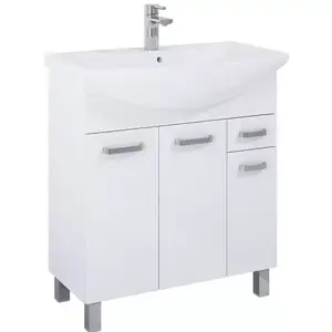 Fürdőszoba készlet Uno 75 3D1S white kép