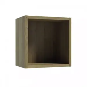 Fürdőszoba szekrény Qubik szarvasgomba bükk 30x30x20 kép