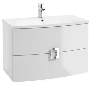 Szekrény DECO 80 0D2S fehér kép