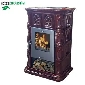Kandallókályha Jena II coffebrown 7 kw kép