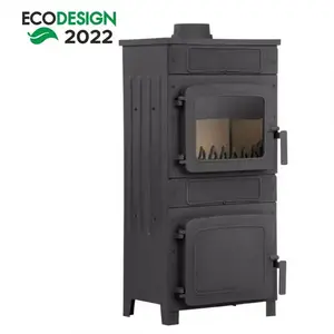 Acél-Öntöttvas Kályha W13G EKO 6, 1KW kép