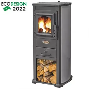 Acél Kályha Ekonomik Lux 6, 6 kW kép