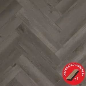 Vinyl padló LVT Yukon Hb Smoked Grey 5mm 0, 55mm kép