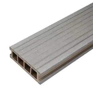 Kompozit teraszburkolat szálcsiszolt Bergdeck antracit 2400x150x25mm kép