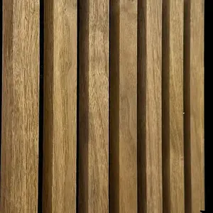 Akusztikus díszlécek lamel a filc sötét tölgy 300x2650mm kép