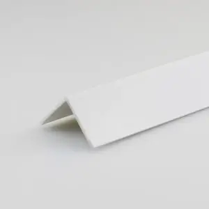 Sarokprofil pvc fehér fényes 30x30x1000 kép