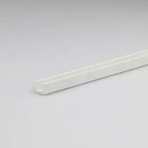 Profil u pvc fehér fényes 6.2x8.7x1000 kép