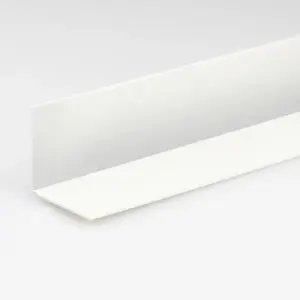 Sarokprofil pvc fehér szatén 50x50x1000 kép