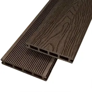 Kompozit teraszburkolat mercado premium brąz 2200x140x20mm kép