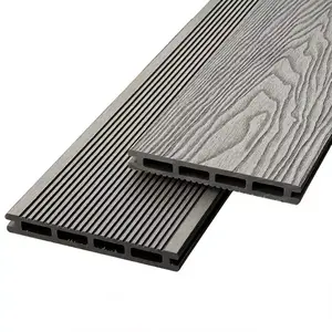 Kompozit teraszburkolat mercado premium szary 2200x140x20mm kép