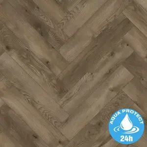 Laminált padló tölgy Manor 8mm AC5 Herringbone WR 64833 kép