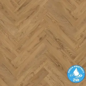 Laminált padló vízálló Tölgy Inca Carpenter 8mm AC5 Herringbone K476 kép