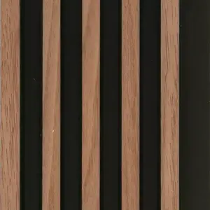 Lamella falburkolat MODERN LINE SLIM Walnut Black 12x122x2650mm kép