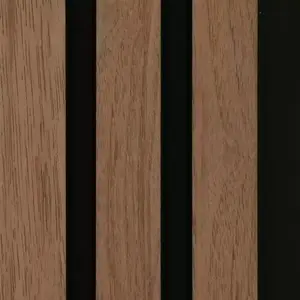 Lamella falburkolat MODERN LINE NORMAL Walnut Black 12x122x2650mm kép
