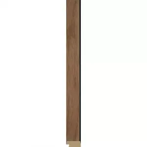 Záró profilok jobb MODERN NORMAL Walnut Black 2.65m kép