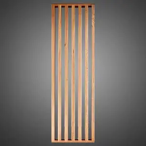 3D MDF természetes lamelfal 60x265cm kép