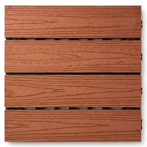 Wpc terasz platform Teak- felülete faipari 300x300 kép
