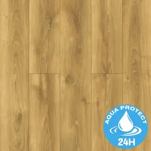 Laminált padló tölgy Alodia 10mm AC5 Bella Aqua Block 24h 40634 kép