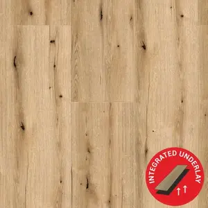 Vinyl padló SPC+IXPE tölgy Corbetti 5mm kép