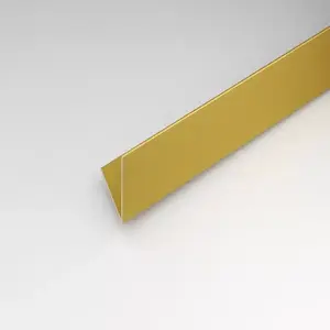 Szögprofil alumínium arany 20x20x1000 kép