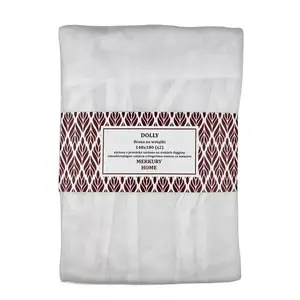 Függöny ráncolószalagon Dolly poliészter fehér 140x180 (x2) Merkury Home kép