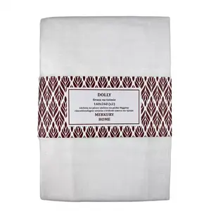 Függöny ráncolószalagon Dolly poliészter fehér 140x260 (x2) Merkury Home kép