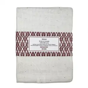 Függöny ráncolószalagon Ulla poliészter ekrü 140x180 Merkury Home II/22 kép