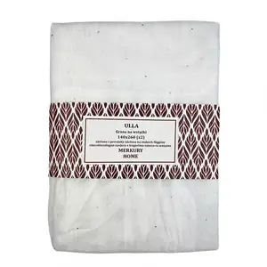 Függöny ráncolószalagon Ulla poliészter fehér 140x260 Merkury Home II/22 kép