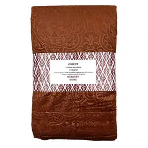Függöny Orient ráncolószalagon 135x250 narancssárga Merkury Home kép