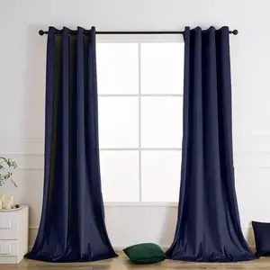 Függöny VELVET PB103/200G/M2/9/140x250 cm kék kép