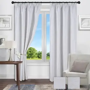 Függöny Lori SX8922A 135x250 ezüst kép