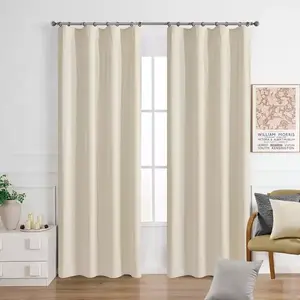 Függöny szalagon EMMA VET447/1/210GSM 140x250 cm krémszínű kép