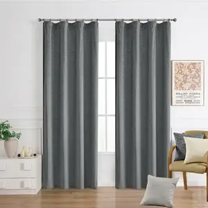 Függöny szalagon EMMA VET447/4/210GSM 140x250 cm szürke kép