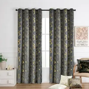 Függöny karikákon KLOE VET427/5/210GSM 140x250 cm szürke kép