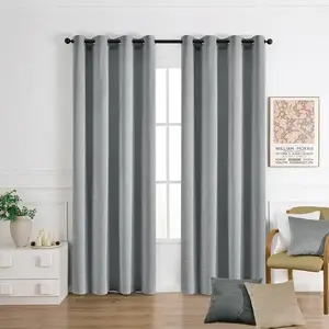 Függöny karikákon SOFI VET476/6/210GSM 140x250 cm szürke kép