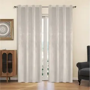 Függöny karikákkal YC11940/200G/200G/113/140x250 cm bézs kép