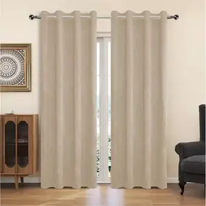 Függöny karikákkal YC11932/200G/027/140x250 cm bézs kép