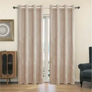 Függöny karikákkal YC11932/200G/060/140x250 cm bézs kép